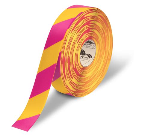 2 Yellow Tape With Magenta Chevrons 5s Warehouse Shop Mighty Line