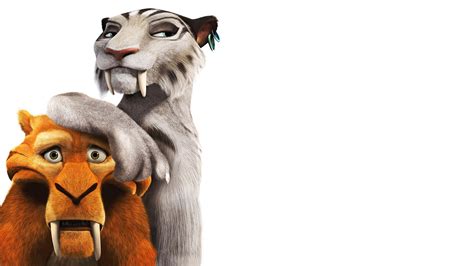 Download Diego And Shira From Ice Age Continental Drift Wallpaper