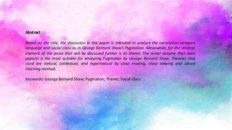 Kitchenette building poem analysis questions for literature. English Literature : Pygmalion complete Analysis