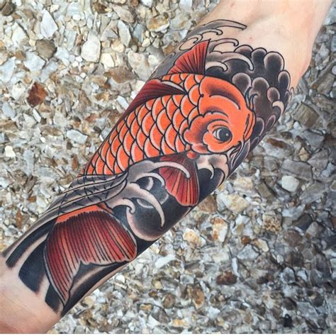 When its design get combined with koi fish it symbolizes many. 65+ Japanese Koi Fish Tattoo Designs & Meanings - True ...