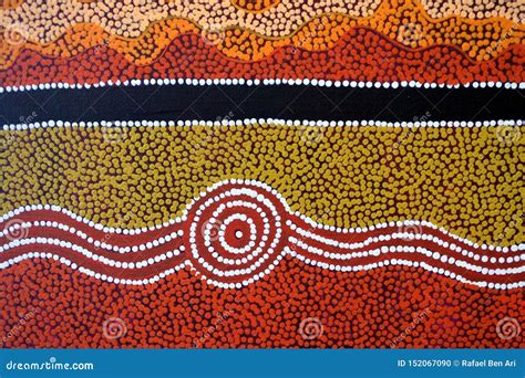 8x12 Ft Vinyl Photography Backdropabstract Aboriginal Tradition Dot