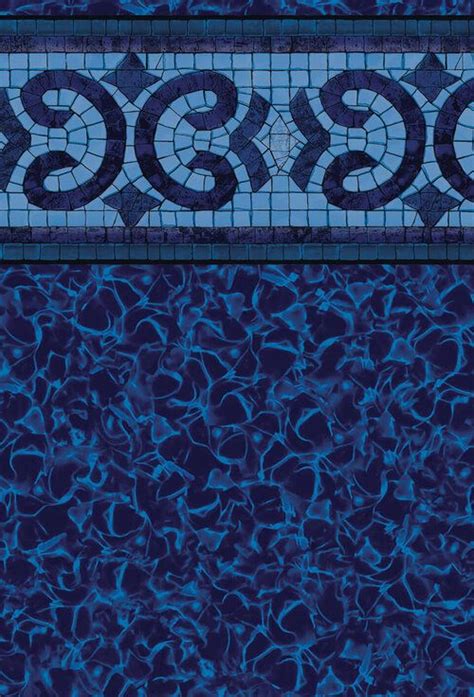 Deep Blue 30ga — Megna Pools Deep Blue Pool Liners Inground Vinyl