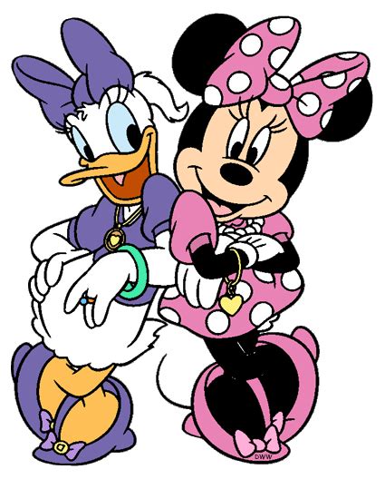 Minnie Mouse And Daisy Duck Clip Art Images Disney Clip Art Galore