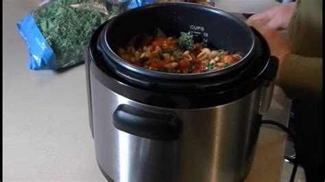 Pressure Cooker Vegetable Soup Quick And Easy Cuisinart