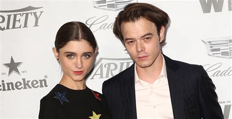 Natalia Dyer Charlie Heaton Couple Up For Variety Women In Film Pre