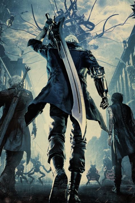640x960 Devil May Cry 5 4k Iphone 4 Iphone 4s Wallpaper Hd Games 4k