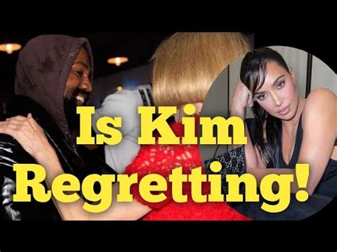 Kim Kardashian Regrets Losing Kanye West YouTube