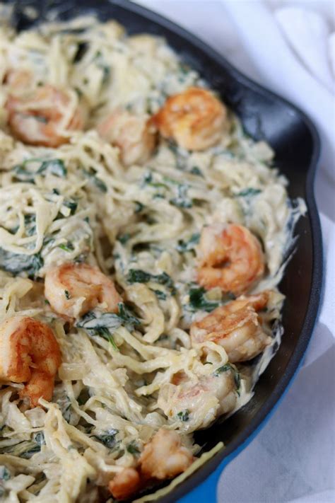 Paleo Shrimp Alfredo With Spaghetti Squash Cook Up Love Recipe