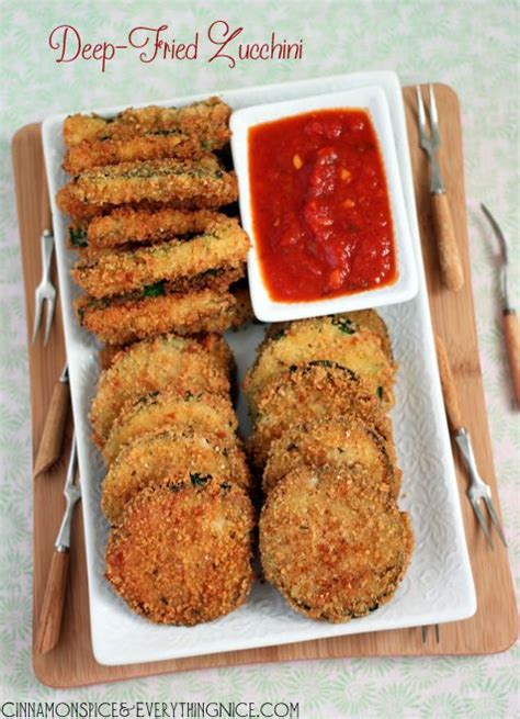 It'll start to get soggy over time, but you're still better off trying to i find using a griddle works better than a frying pan, for zucchini and egg plant. Deep-Fried Zucchini | Cinnamon Spice & Everything Nice ...