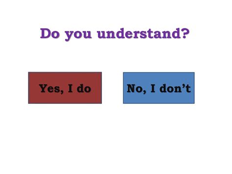 Do You Understand презентация онлайн