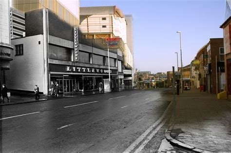 High Street Gateshead Then And Now Composite By Lee Stoneman Old