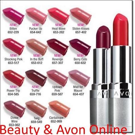 Avon Beyond Color Lipstick Spf15 Choose Shade Bitten Ebay