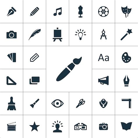 Premium Vector Art Design Icons Universal Set