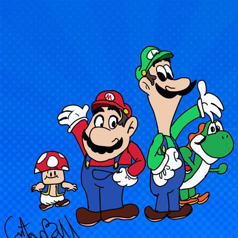 My Version Of Mario Characters By Thebull1980scecfan On Deviantart