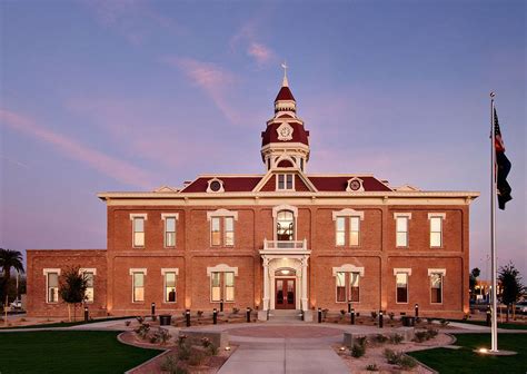 1891 Pinal County Courthouse Recognized For Excellence In Preservation