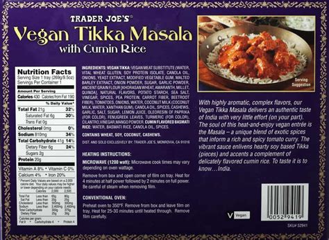 Green giant riced veggies, cauliflower risotto trader joe's shrimp tikka masala with cumin rice. Tofu Tikka Masala Trader Joes