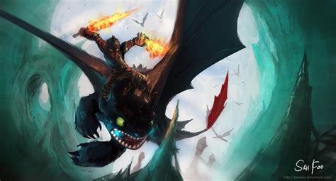 How To Train Your Dragon 2 By Tantaku On Deviantart