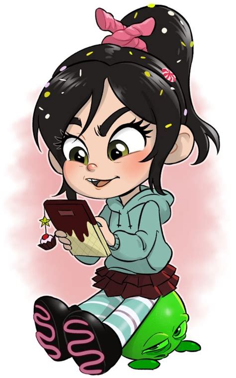 Pin By Llitastar On Princesa Vanellope Disney Drawings Cartoon