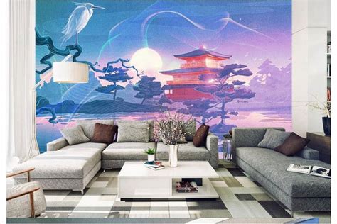 Customzed 3d Wallpaper 3d Kids Wallpaper Retro Cartoon Wall Painting