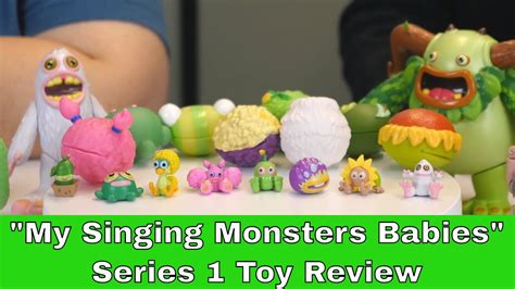 My Singing Monsters Babies Series 1 Review Youtube