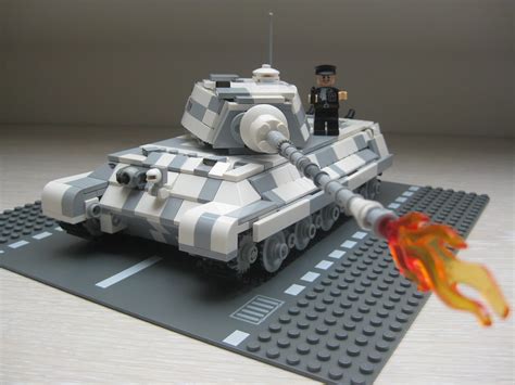 Lego Ww2 Tank Tiger 2 King Tiger Konigstiger6 King Tiger Flickr
