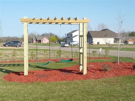 Homemade Swing Set Ideas Spectacular On Modern Home Decor With