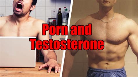 what does porn do to testosterone levels