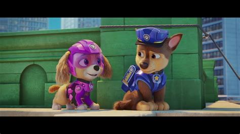 Chase And Skye Scene Paw Patrol The Movie 2021 Youtube