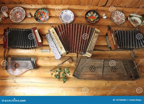 Retro Musical Instruments Editorial Image Image Of Stringed 16768680