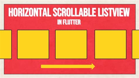 Hindi How To Make Horizontal Scrollable Listview In Flutter Vrogue My