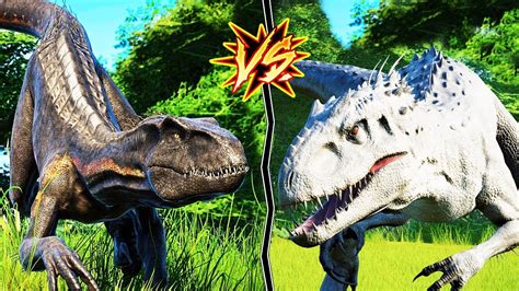 Nuevo Indoraptor Vs Indominus Rex Jurassic World Evolution Youtube