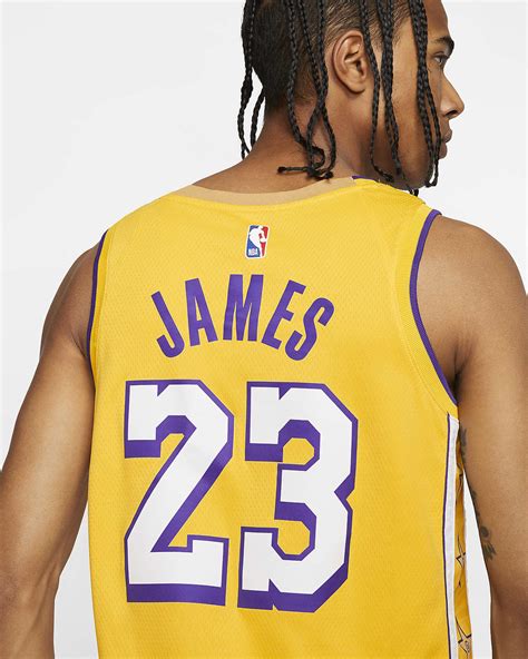 Youth Los Angeles Lakers Lebron James Nike White 202021 Swingman