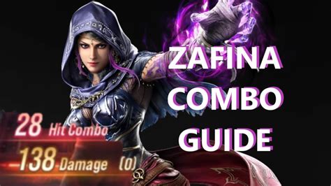 Zafina Combo Guide In Depth With Notation Explanation Heat Rage