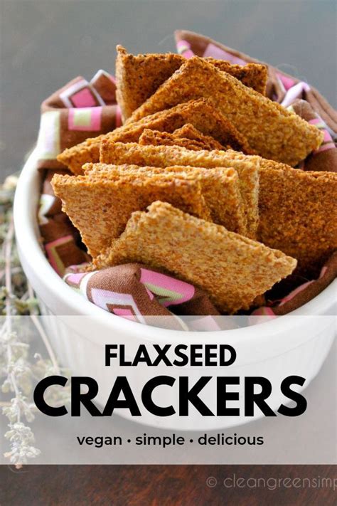 Allow the mixture to sit for a couple of minutes until the chia seeds absorb the water. Delicious, easy, healthy flaxseed crackers -- a great ...