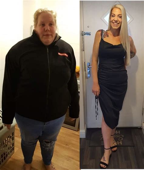 mum who never felt full and ballooned to 25st unrecognisable after losing half her body weight