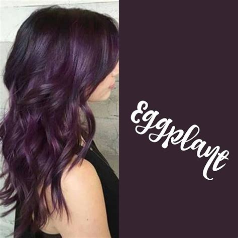 Rich caviar hair color review. Purple hair oh yeah | Eggplant colored hair, Purple hair ...