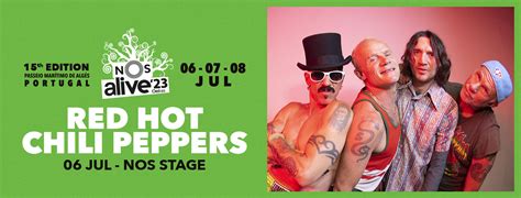 Red Hot Chili Peppers Confirmed For The 15th Edition Of The Festival