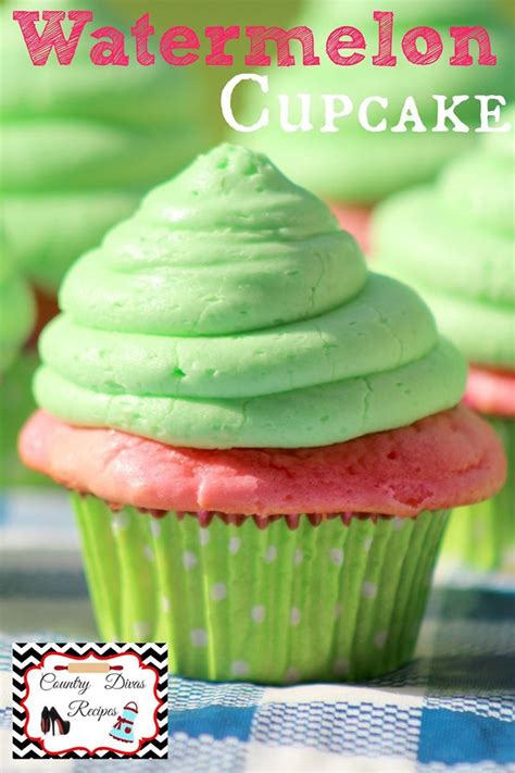 12daysof Celebrate Summer Recipes Watermelon Cupcakes Mom Does Reviews