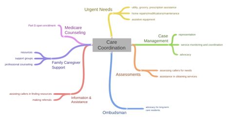 Care Coordination Coggle Diagram