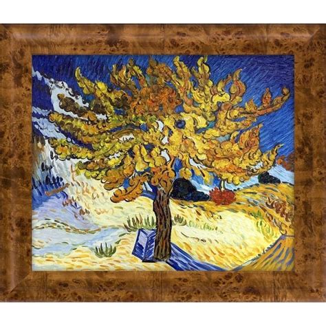 Vincent Van Gogh The Mulberry Tree Hand Painted Oil Reproduction