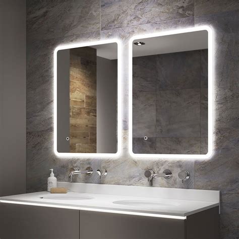 Ultra Slim Bathroom Mirror Led Illuminated Victorian Plumbing