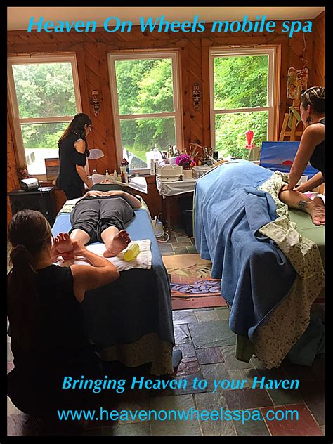 Brining In Heaven To Your Haven Heaven On Wheels Mobile Spa Heavenonwheelsspa