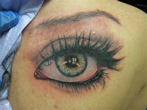 Realistic Eye Tattoo Realism Awesome Nate Rogers By Zeek911deviantart