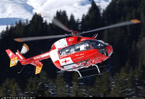 Hb Zrf Eurocopter Ec 145 Rega Swiss Air Ambulance Mirko Bleuer
