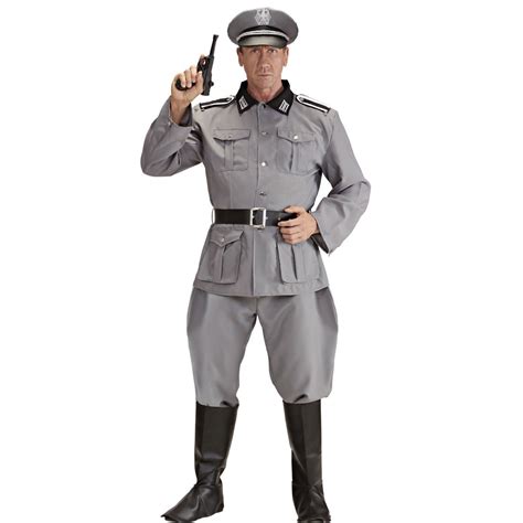 Herrenkostüm Deutscher Soldat Ww2 Soldaten Kostüm S 48 Historisches Soldatenkostüm Offizier
