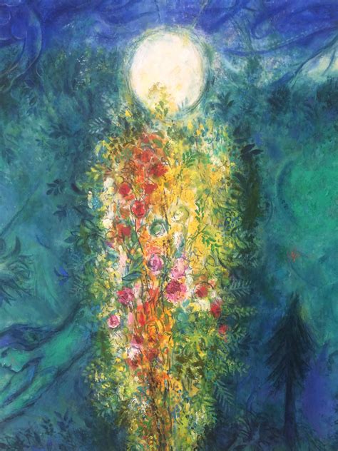 Chagall Lalbero Della Vita Particolare Dalla Cacciata Dal Paradiso