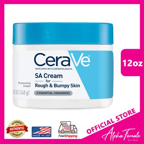 Cerave Sa Cream Renewing Salicylic Acid Smoothing Body Cream For Rough