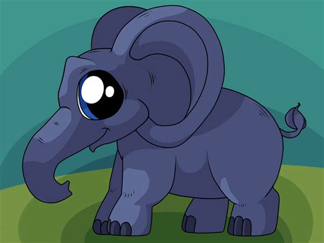 4 Ways To Draw An Elephant Wikihow