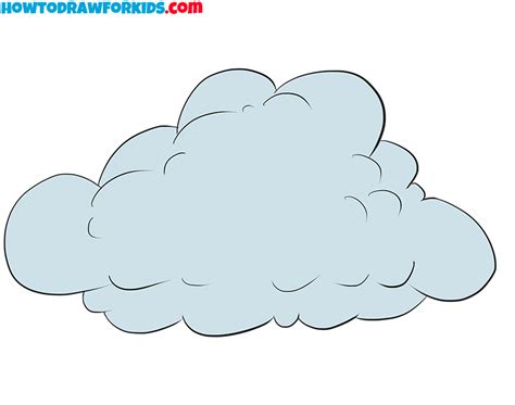 How To Draw Clouds Easy Raymundo Tolbert