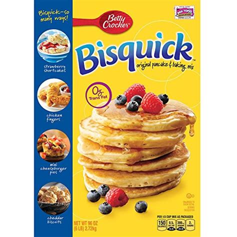 Bisquick Original Pancake And Baking Mix 96 Oz Box